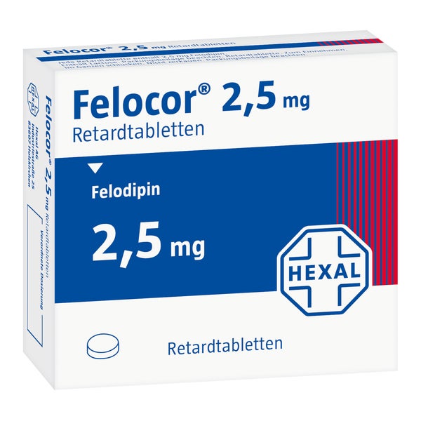 Felocor 2,5 mg Retardtabletten 100 St