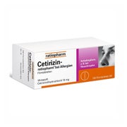 Cetirizin ratiopharm 10 mg Allergietabletten 100 St