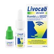 Produktabbildung: Livocab direkt Kombi Augentropfen + Nasenspray bei Allergie 1 P