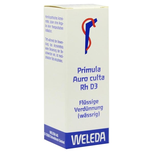 Primula AURO Culta RH D 3 Dilution 20 ml