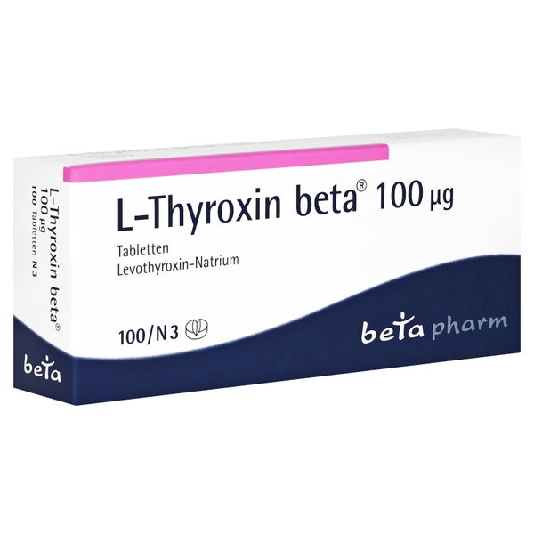 L-thyroxin beta 100 µg Tabletten 100 St