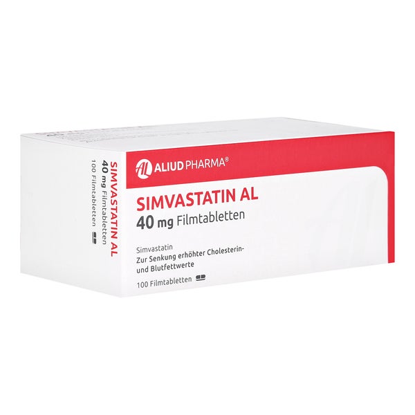 Simvastatin AL 40 mg Filmtabletten 100 St