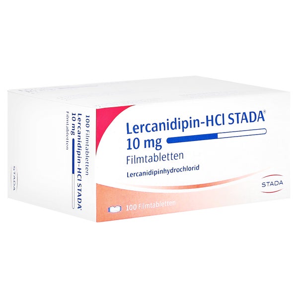LERCANIDIPIN-HCL STADA 10 mg Filmtabletten 100 St