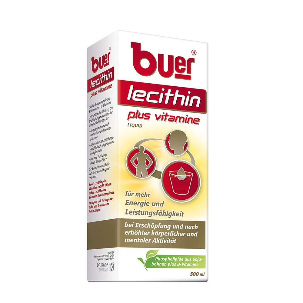 BUER Lecithin Plus Vitamine flüssig 500 ml