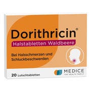 Produktabbildung: Dorithricin Halstabletten Waldbeere 20 St