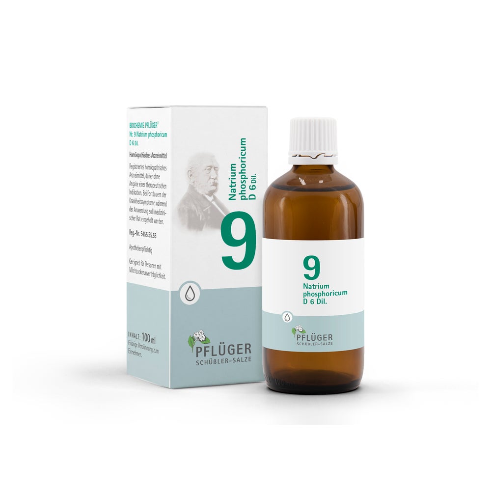 Biochemie Pflüger Schüßler-Salz Nr. 9 Natrium phosp. D6 100 ml