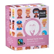 Produktabbildung: FAIR SQUARED Apricot Facial Soap Sensitive 2X80 g