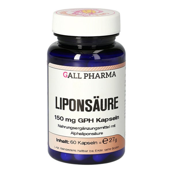 Liponsäure Kapseln 150 mg 60 St