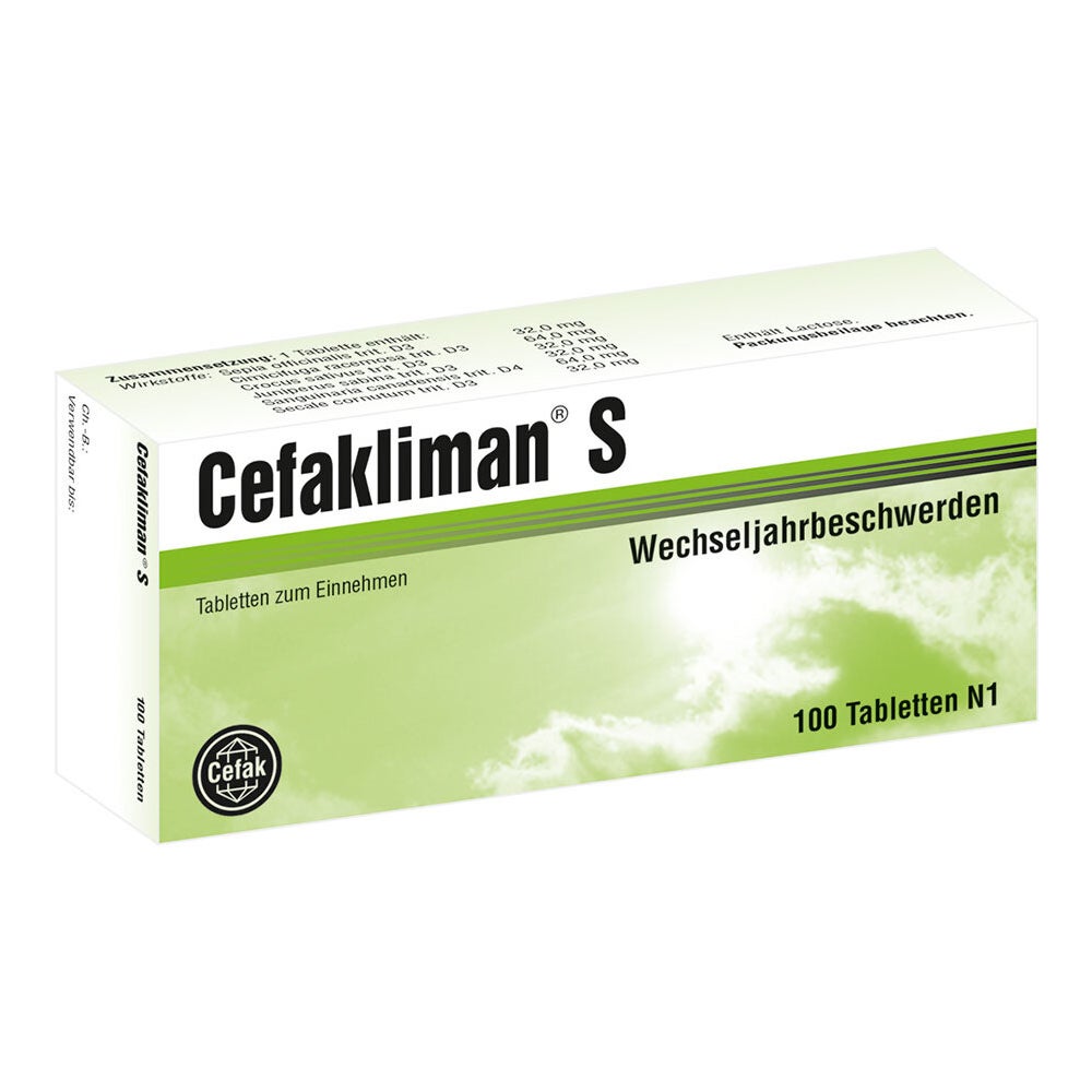 Cefakliman S Tabletten 100 St