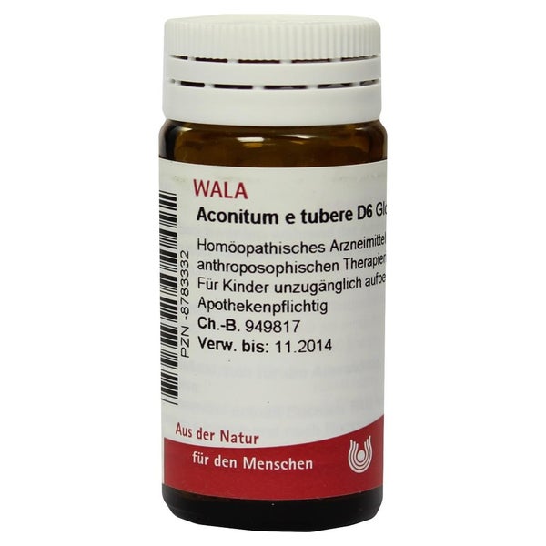 Aconitum E Tubere D 6 Globuli 20 g