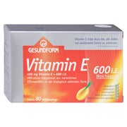 Gesundform Vitamin E 400 mg Kapseln 60 St