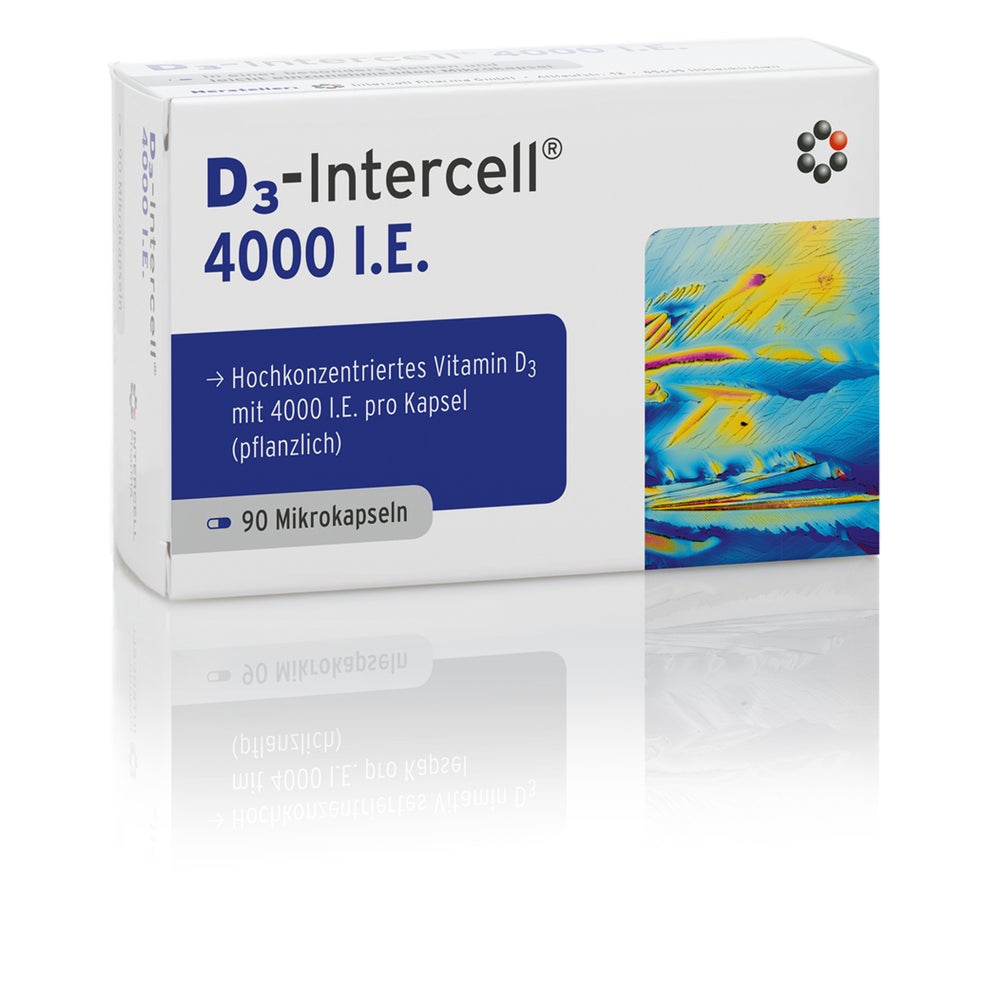 D3-intercell 4.000 I.E. Kapseln 90 St