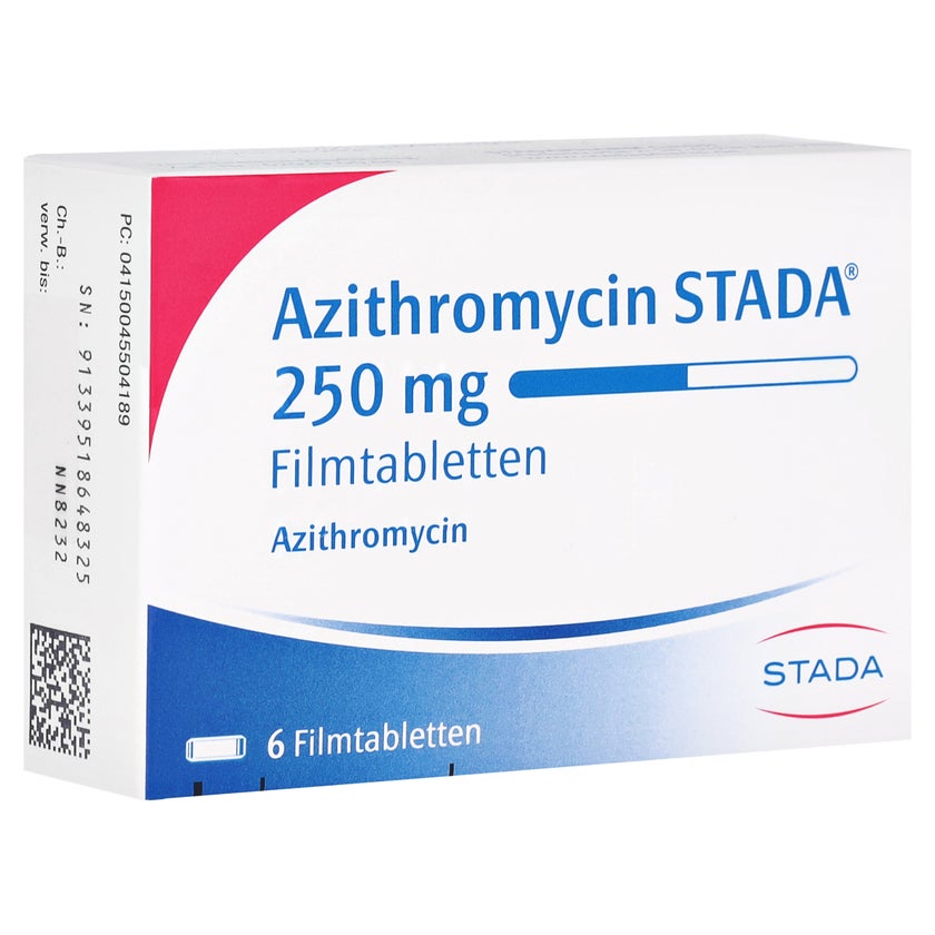 Azithromycin 250 mg tabletten