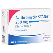 Azithromycin Stada 250 mg Filmtabletten 6 St