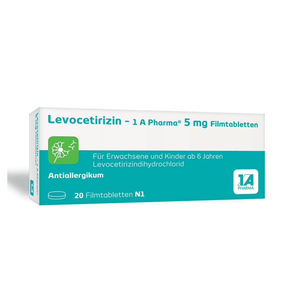 1A PHARMA LEVOCETIRIZIN 5MG 20 St