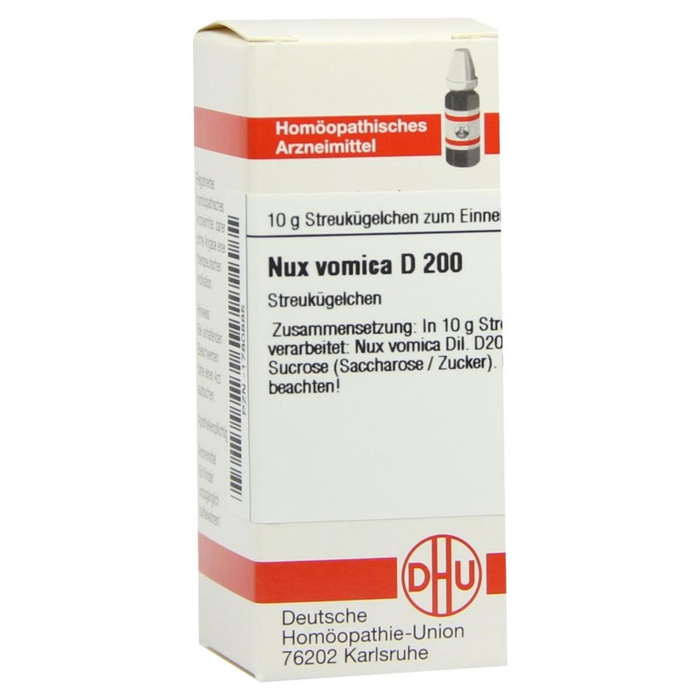 NUX Vomica D 200 Globuli 10 g