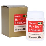 Vitamin B6+b12+folsäure Kapseln 60 St
