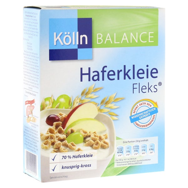Kölln Haferfleks m. Kleie 250 g