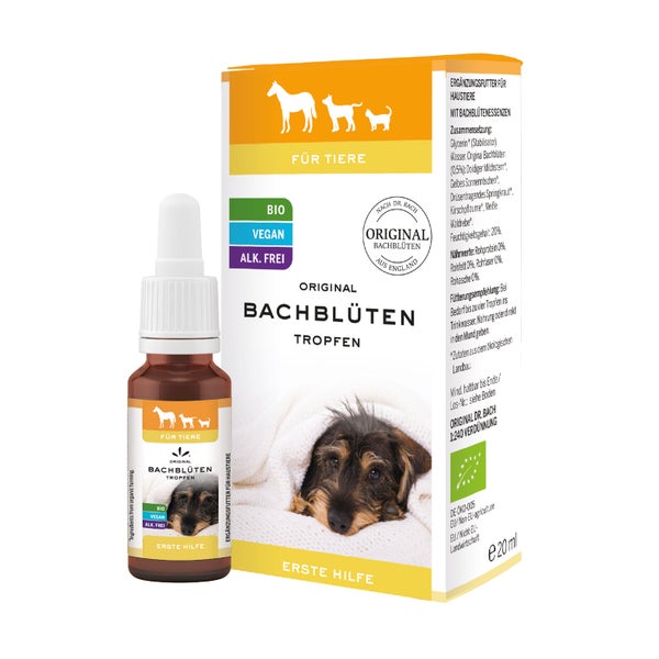 Lemon Pharma Bachblüten Tier•Tropfen, Erste Hilfe 20 ml
