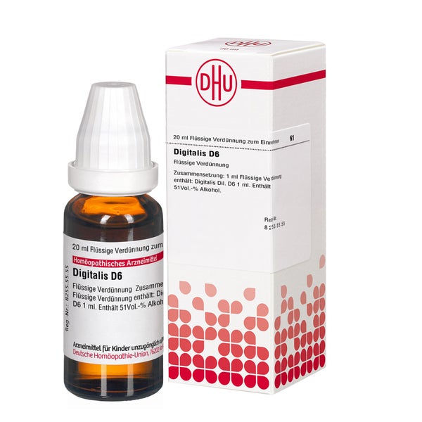 Digitalis D 6 Dilution 20 ml