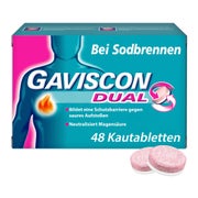 GAVISCON Dual Kautabletten 48 St