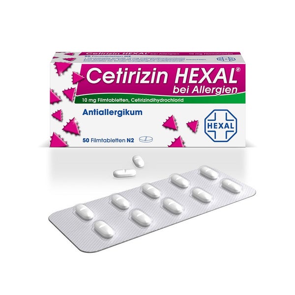 Cetirizin HEXAL® Antiallergikum 50 St