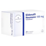 Produktabbildung: Sildenafil Heumann 100 mg Filmtabletten 24 St