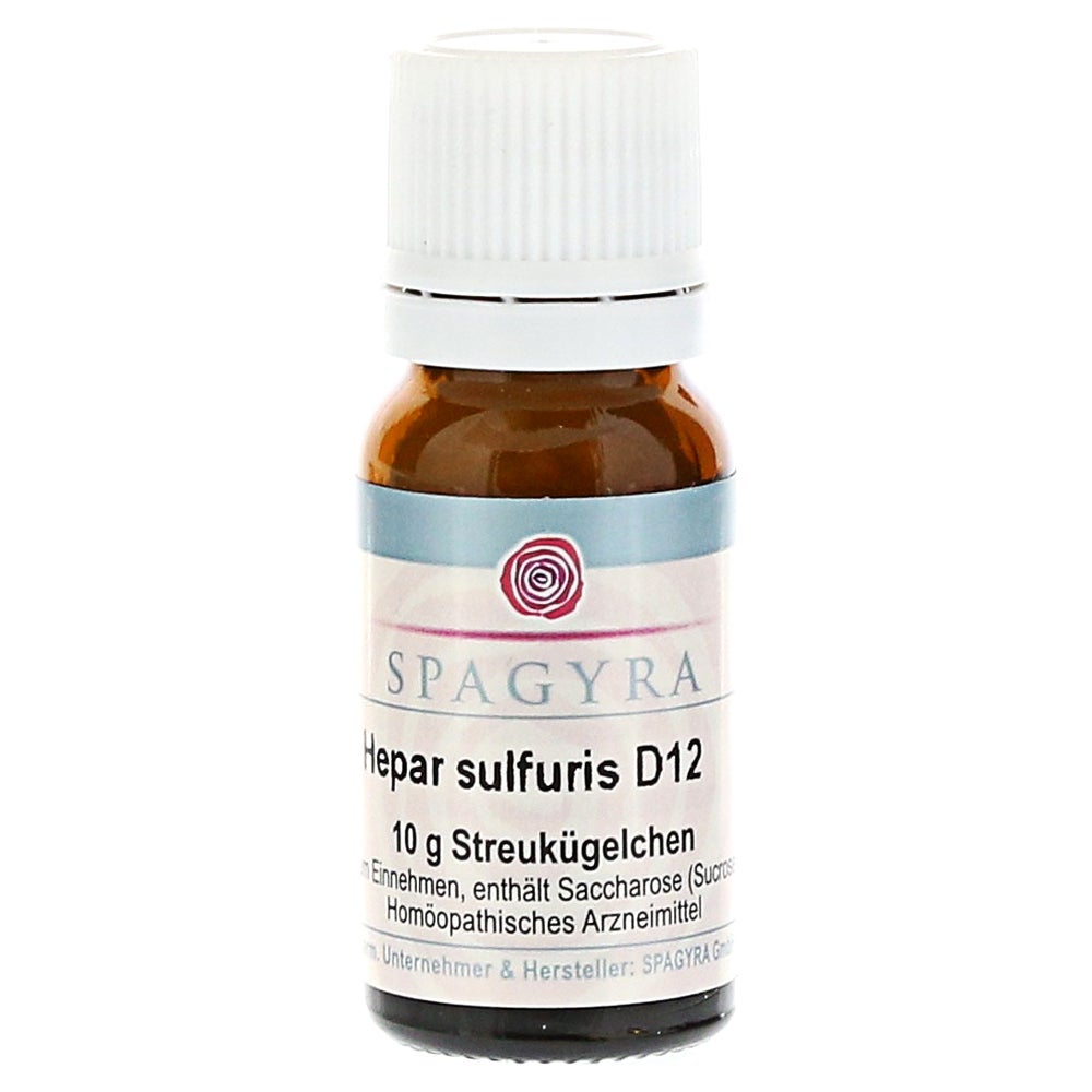 Hepar Sulfuris D 12 Globuli 10 g