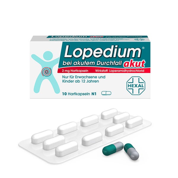 Lopedium akut 10 St