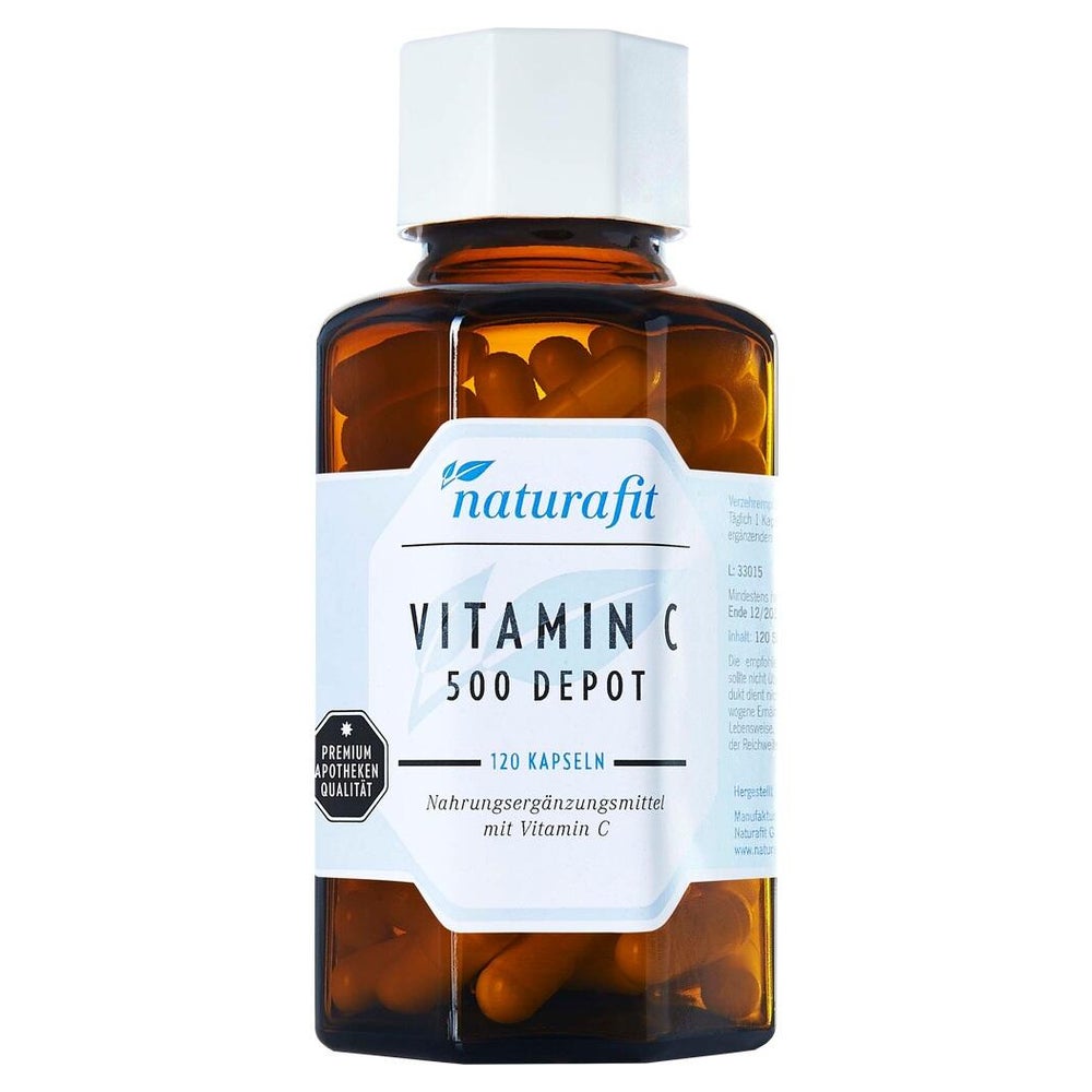 Naturafit Vitamin C 500 Depot Kapseln 120 St