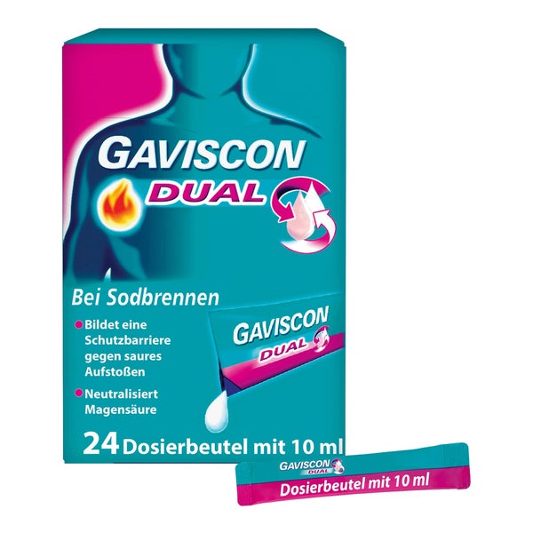 GAVISCON Dual Suspension 24X10 ml