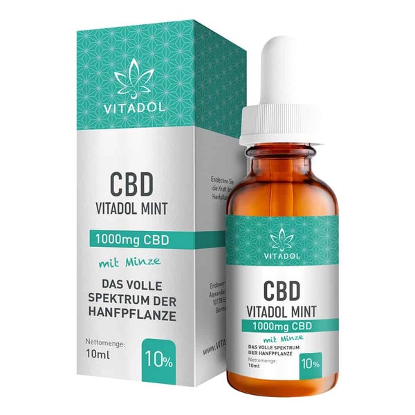 Vitadol Mint 10% CBD Öl 10 ml