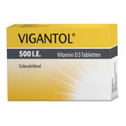 Produktabbildung: Vitamin D3 500 I.E. VIGANTOL Tabletten 100 St