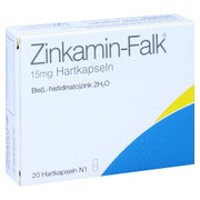 Produktabbildung: Zinkamin Falk 15 mg Hartkapseln 20 St
