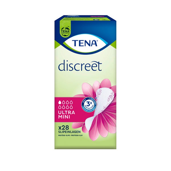 TENA Discreet Ultra Mini Inkontinenzeinlage, 28 Stück 10X28 St