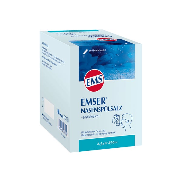 EMS Nasenspülsalz physiologisch 100 St