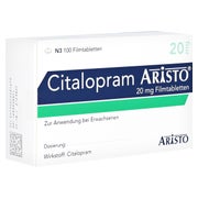 Citalopram Aristo 20 mg Filmtabletten 100 St