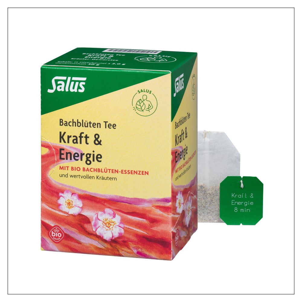 Salus Bachblüten Tee „Kraft & Energie“ 15 St
