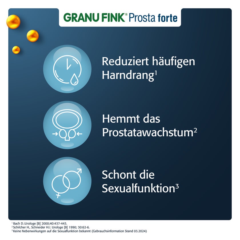 GRANU FINK Prosta forte 500 mg 140 St online kaufen | DocMorris