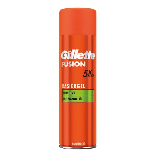 Gillette  Rasiergel, Fusion5 Sensitive, 200 ml 1 St