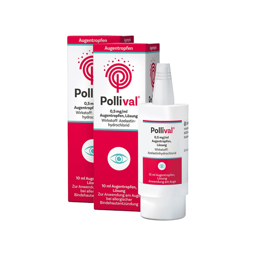 Pollival Augentropfen Doppelpack 2X10 ml