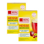 Produktabbildung: WEPA Heiße Beerchen Doppelpack 2X10X10 g