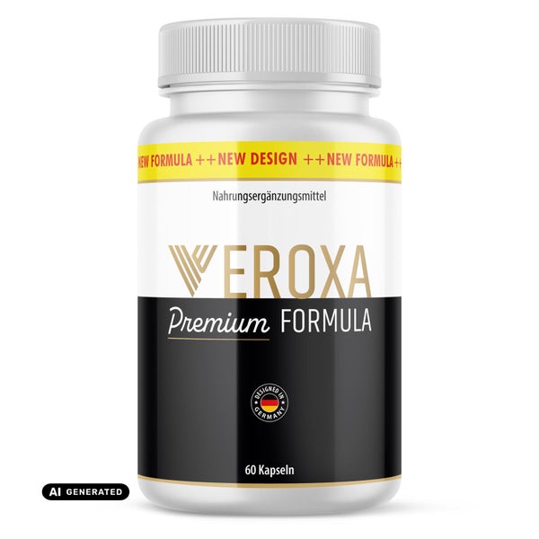 Veroxa Premium Formula Kapseln mit L-Arginin & Zink 60 St