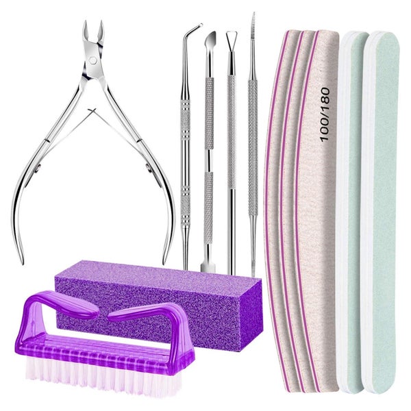 Nagelfeilen Set Maniküre Pediküre Buffer Nägel 100/180 Nagel 1 St