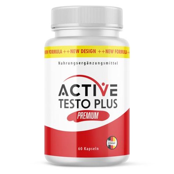 Active Testo Plus Premium Kapseln | Pre Workout 60 St