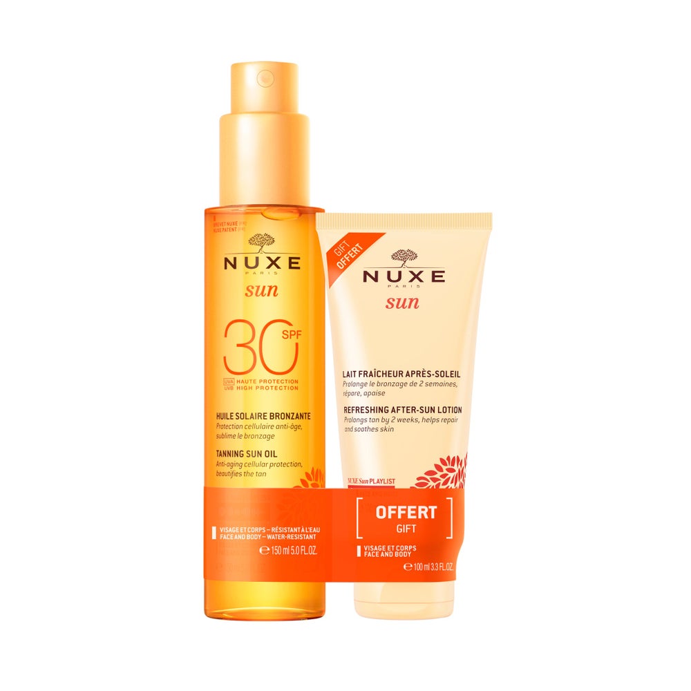 Nuxe Sun Set Sonnenöl Lsf 30 Gratis After-sun 1 P