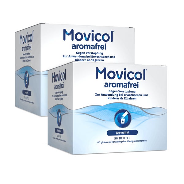 MOVICOL aromafrei Doppelpack 2X50 St
