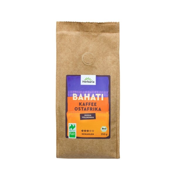 Herbaria Kaffee BAHATI gemahlen bio - Fair zertifiziert