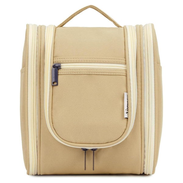 Kulturbeutel Damen Herren Kinder Kosmetiktasche Braun Y-brau 1 St