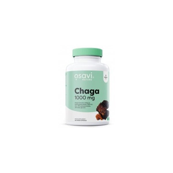 Chaga 1000 mg, vegane Kapseln 120 St